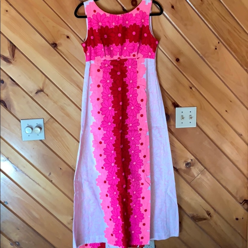 Vintage Floral Maxi Dress